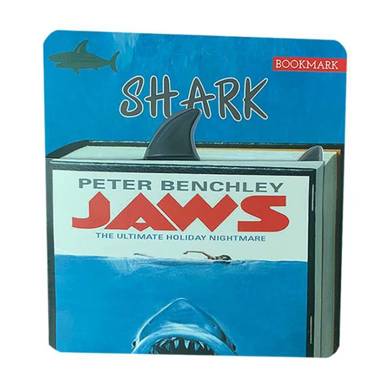 Animal bookmark Bookmarks stationery supplies Creative shark bookmark PP material for kids