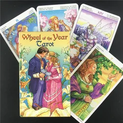2020 Hot Wheel Of The Year Tarot Cards Read Fate  Game For Personal Use Board  Cards