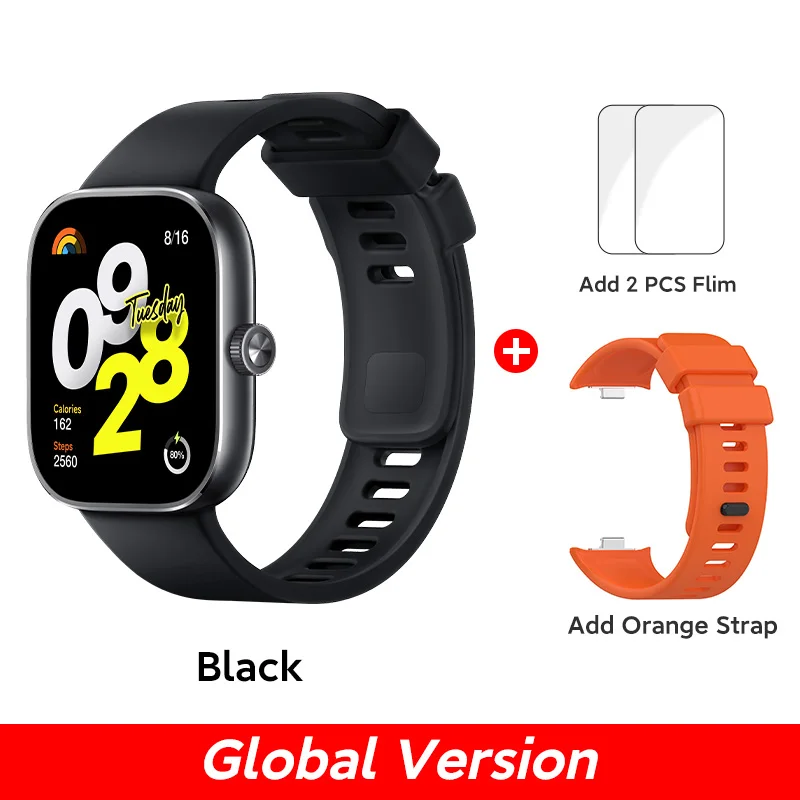 Black N Orange Strap