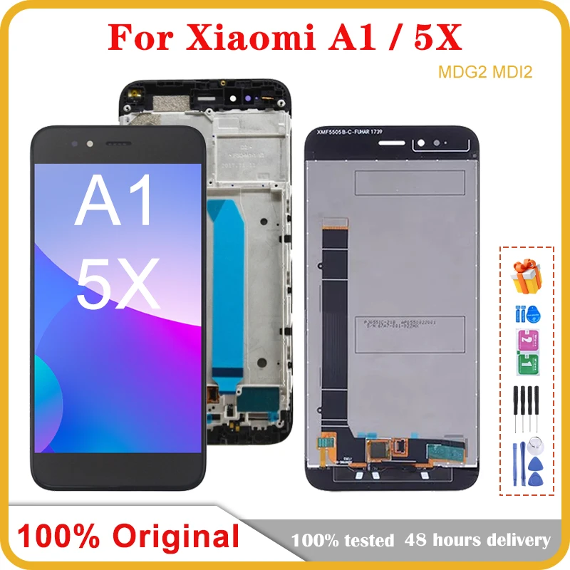 5.5'' Mi A1 LCD Original For Xiaomi Mi A1 MDG2 MDI2 Display Touch ...