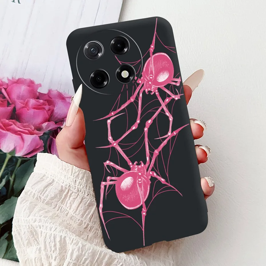 Sleek Black Silicon Soft TPU Phone Case - Modern Design Back Cover
