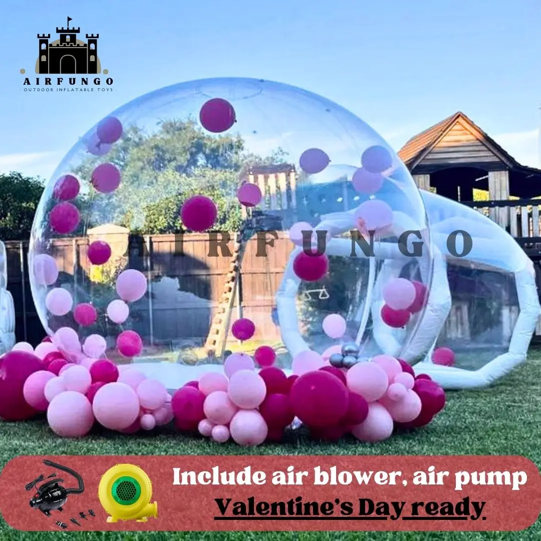 USStockBalloonBubbleHouseHotSellingTransparentInflatableTent