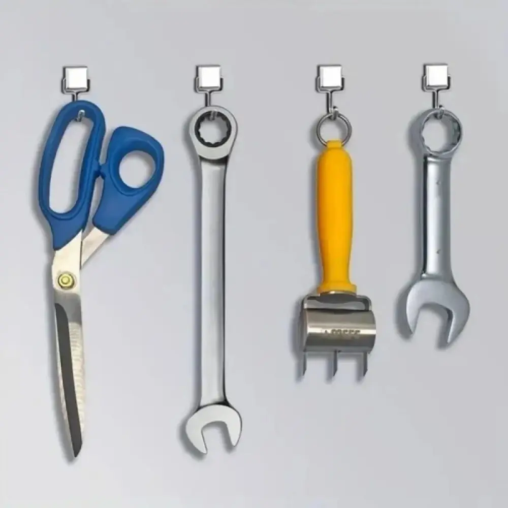 Description Picture 6 of item50PCS Strong Magnetic Hooks Multi-Purpose Storage Hooks Home Kitchen Bar Storage Hooks Key Storage Hooks Bathroom Hangers