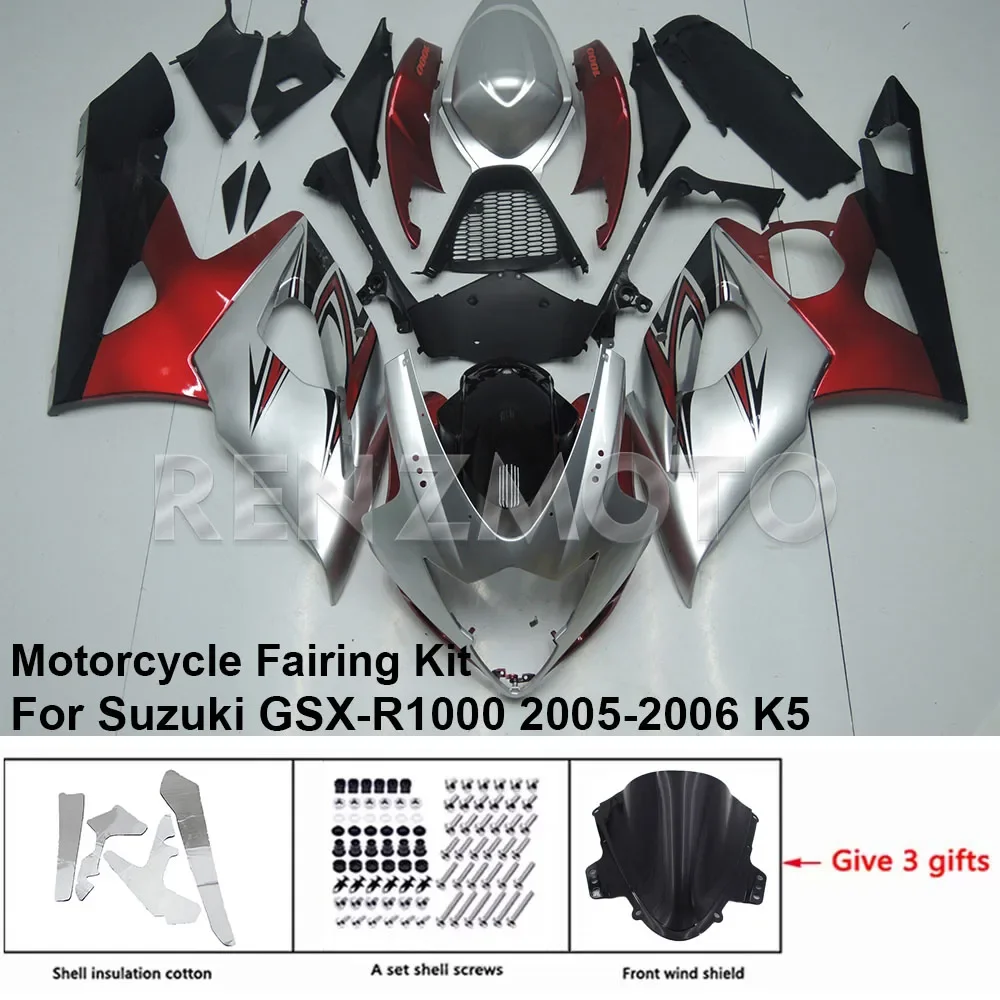 

For SUZUKI GSXR1000 2005-2006 Fairing R/Z S6RA25 GSXR 1000 GSX-R Motorcycle Set Body Kit decoration Plastic Guard Plate Shell
