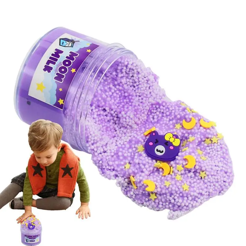 

Bear Slimes For Kids 200ml Purple Bear Science Experiment Slimes Valentine's Toy Slimes Kit Learning And Educational Toys Super