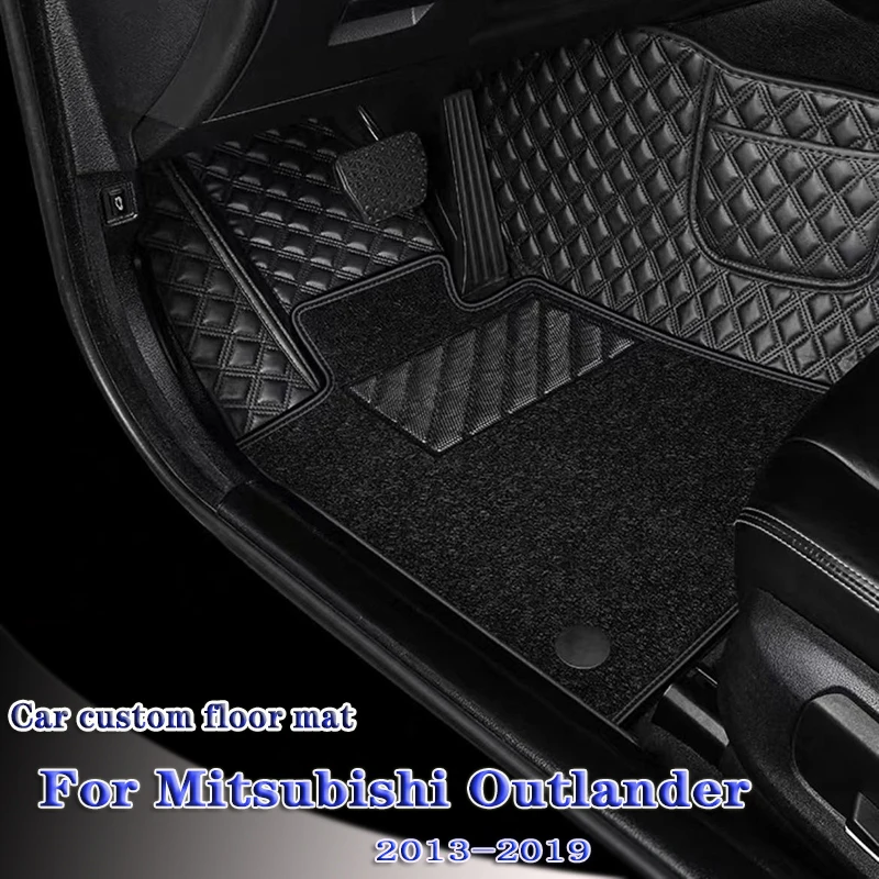 

Car Floor Mats For Mitsubishi Outlander 5 Seats 2019 2018 2017 2016 2015 2014 2013 Auto Interior Carpets Floorliners Accessories