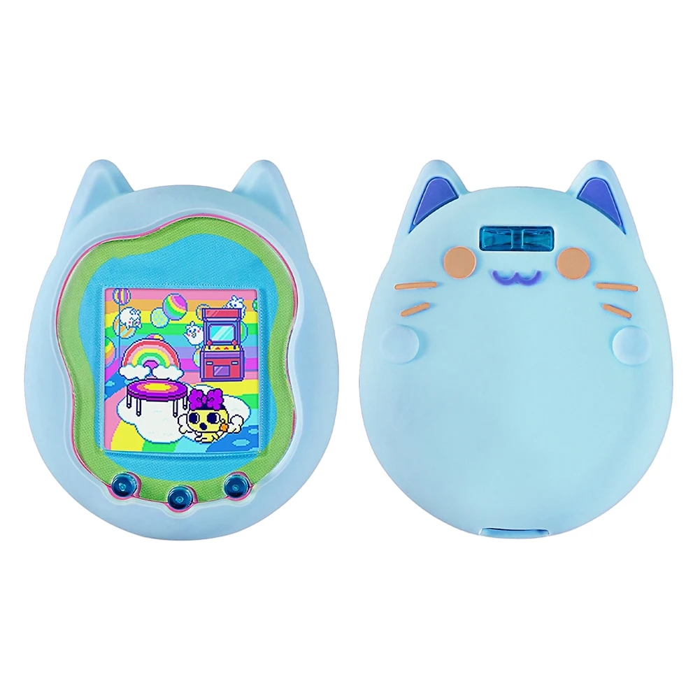 Cute Silicone Case for Virtual Interactive Pet Game Machine Screen Protector for Tamagotchi Uni Cartoon Protective Cover