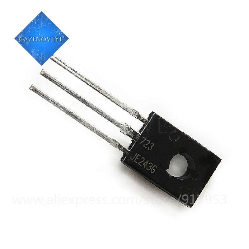 

10 шт./партия 5 пар (5 шт. MJE253 + 5 шт. MJE243 ) TO126 MJE253G MJE243G TO-126