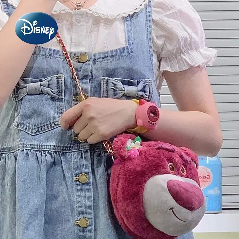 Disney Winnie The Pooh New Plush Bag Cartoon Cute Girl Plush Shoulder Bag Luxury Brand Fashion Girl Crossbody Bag Birthday Gift