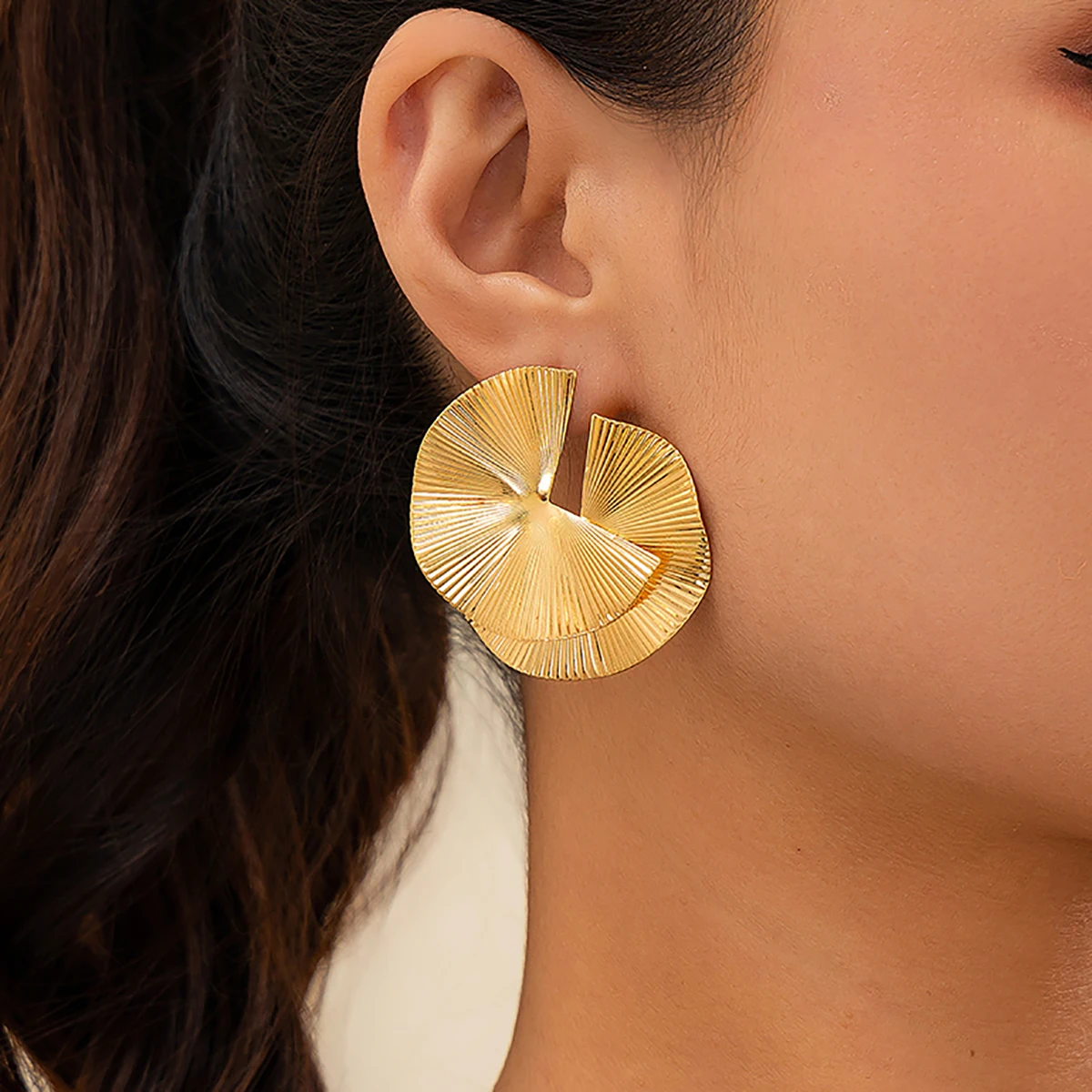 Orecchino Singolo Glint Bianco Kurshuni Gioielli Kr204k-3w - Foto 12