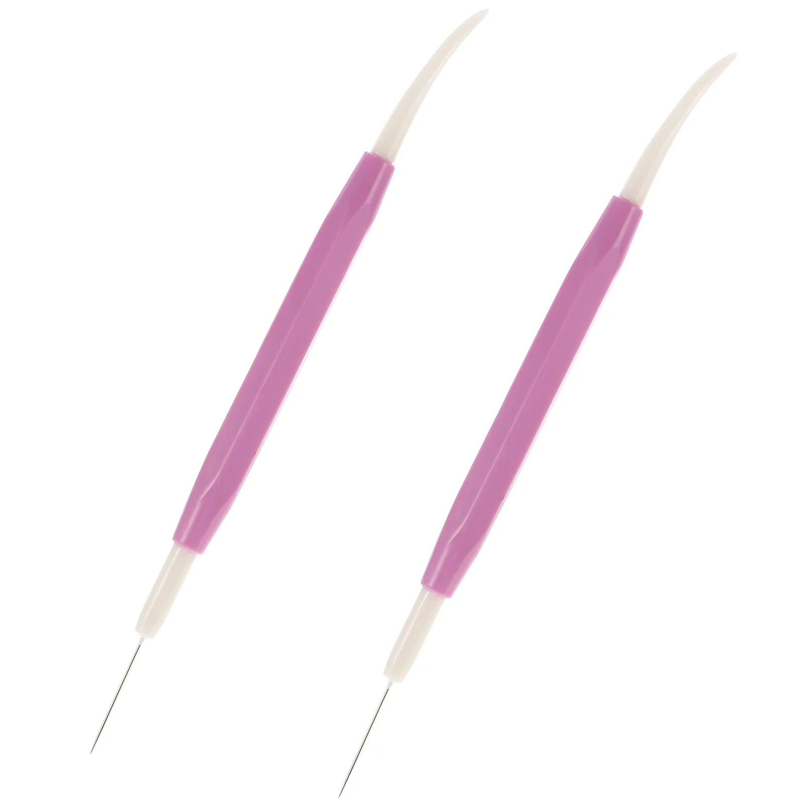 

2PCS Cookie Icing Double Sugar Stir DIY Pin Cookie Decorating Tools for Cake Cookie Biscuit ( )