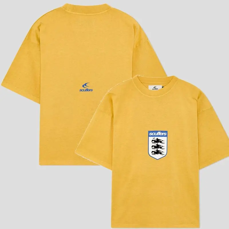 Scuffers Logo Latest Edition Double-sided Printed Men's and Women's Sports Goth T-shirt High Quality Pure Cotton Y2k Clothing 3