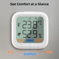 Tuya bluetooth smart home temperature and humidity sensor with LCD screen App remote control works with Alexa/Google Assistant - Image 4