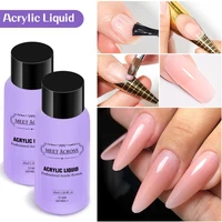 MEET ACROSS 40ml Acrylic Liquid For Acrylic Powder Dust Nails Monomer Crystal Nail Art Nail Extension Carving Manicure Tool 1