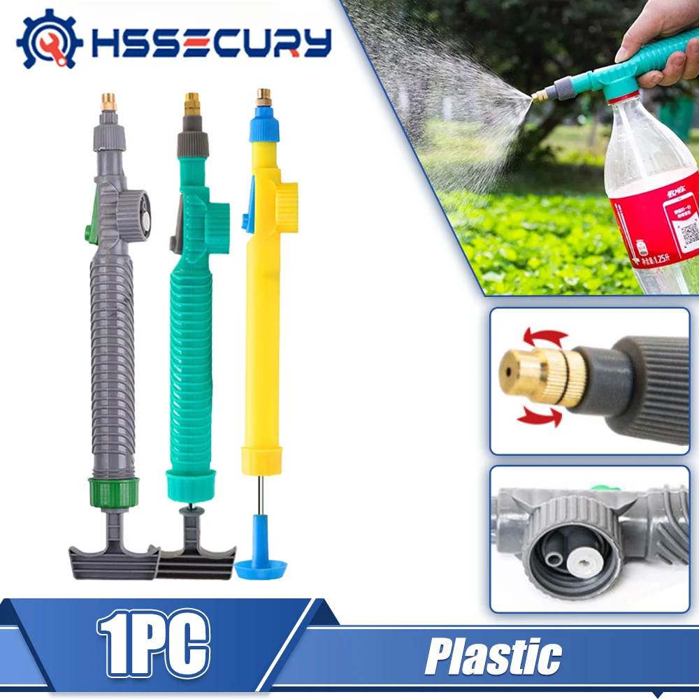 

Manual High Pressure Air Pump Manual Sprayer Adjustable Drink Bottle Spray Nozzle Garden Watering Tool Agriculture Pump Sprayer