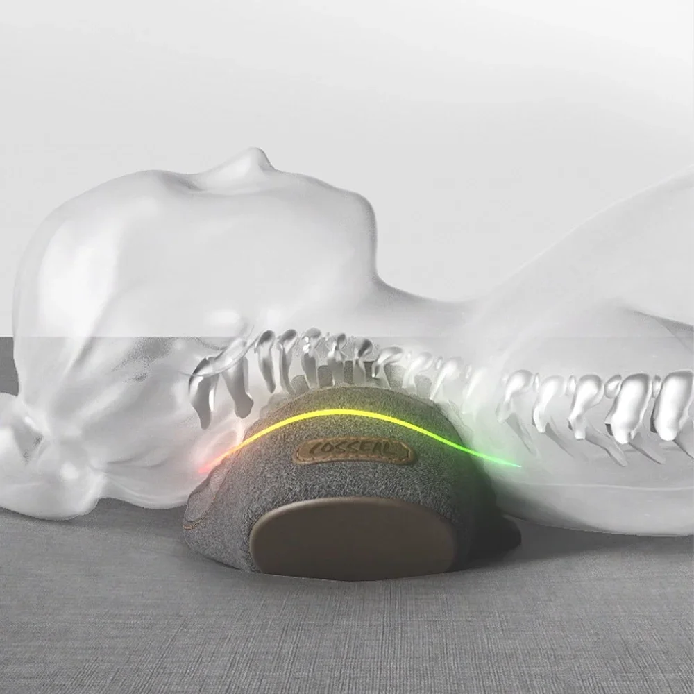 Cervical Orthopedic Neck Pillow Ergonomic Neck Massage Bed Pillow Slow Rebound Comfortable for Home Travel Bedrest Better Sleep