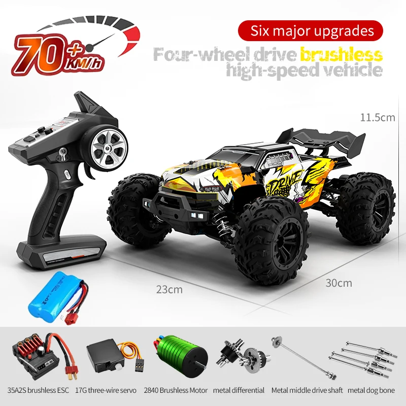 子供用の高速ラジコンカー,モンスタートラック玩具,4wd,16101