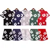 DENIM TEARS New Fashion Men's Women's Same Kapok Foam Printing Short-sleeved T-shirt with Shorts Set 1