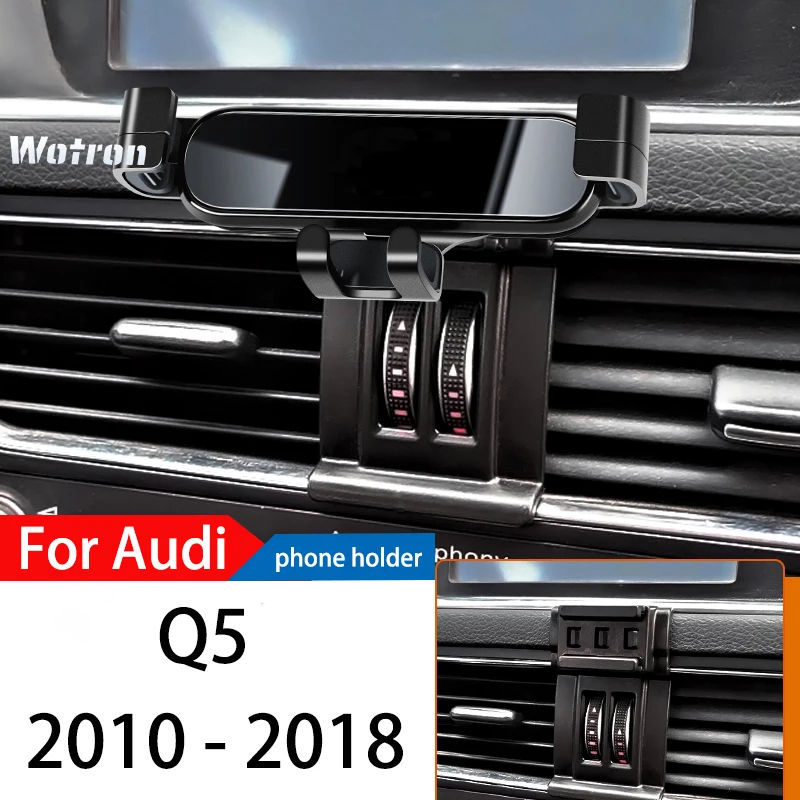 Supporto Telefono Per Auto Audi Q5 SQ5 2018-2023, Staffa Aria, Custodia Spessa OK