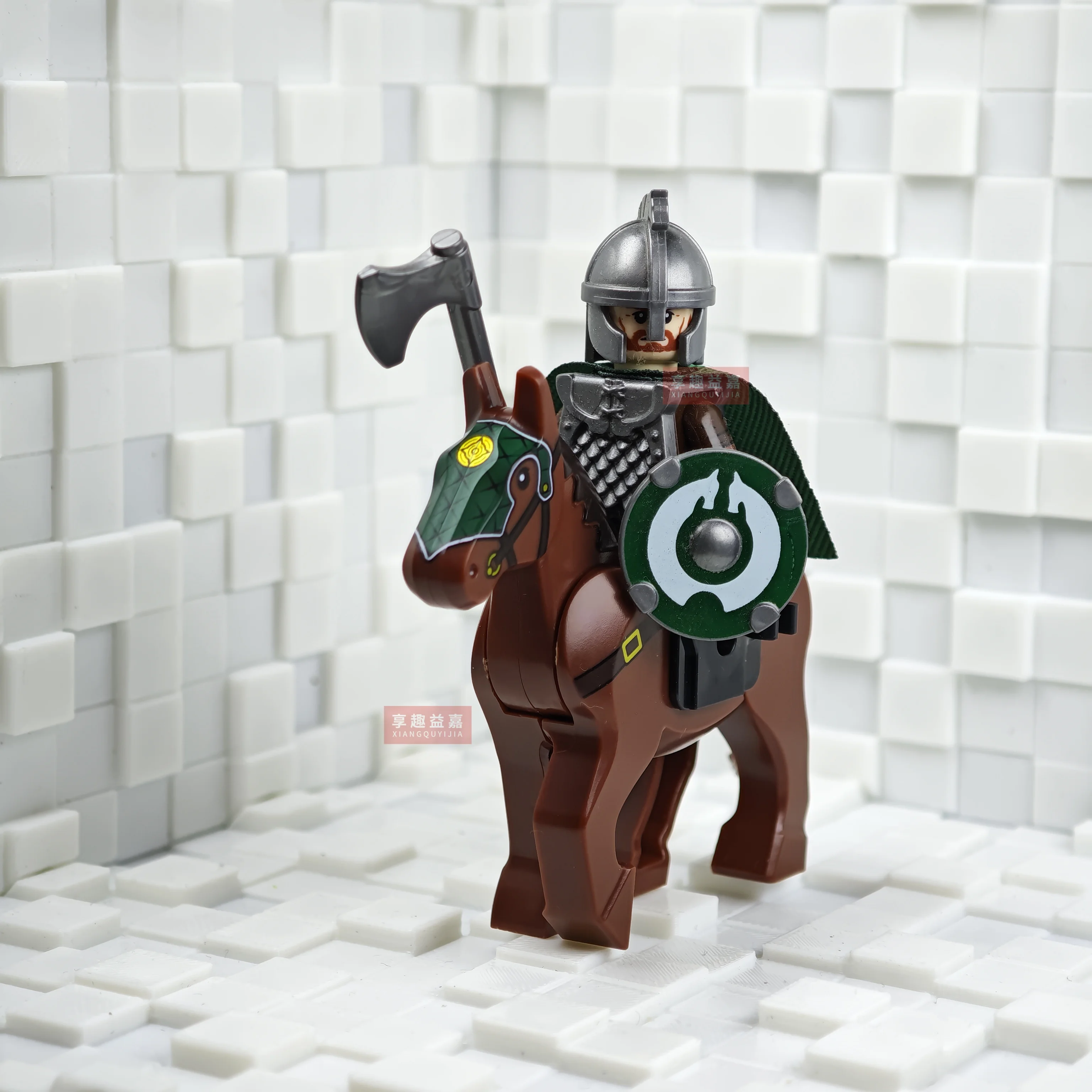 Battle Five Armies mit Schwert Rohan mit Pferd Bausteine Modell Ziegel Mini Action Spielzeug Figuren Spielzeug Geschenk für Kinder MOC – Detail 9