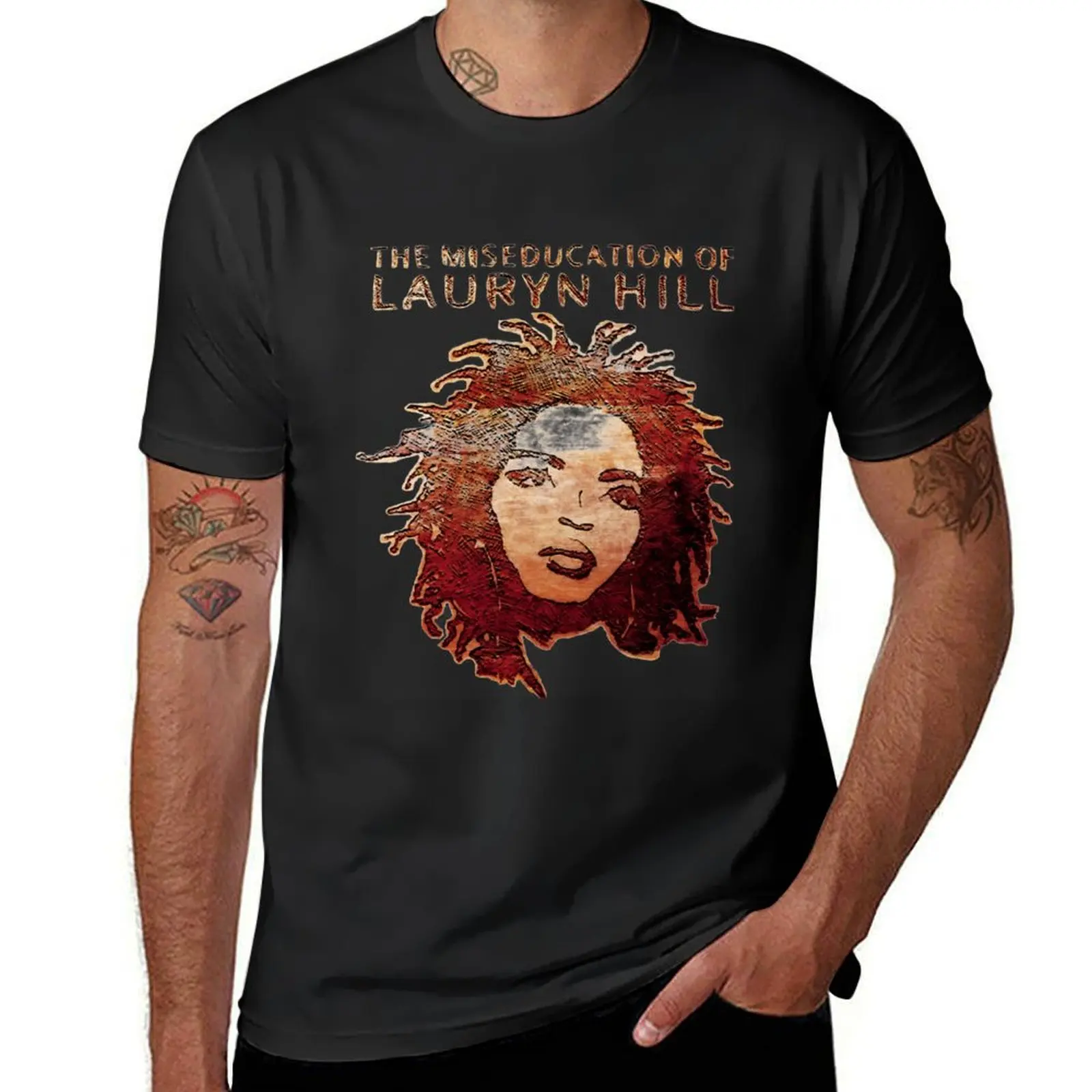 Lauryn Hill Fugees The Famous T-Shirt Short sleeve tee korean fashion quick-drying mens big and tall t shirts