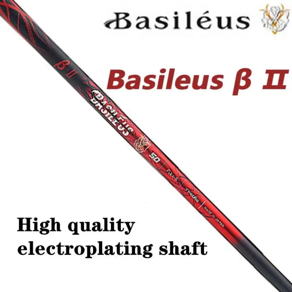 Graphite Club Shafts Basileus-Graphite Shaft with Free Assembly Sleeve and Grip Generation II