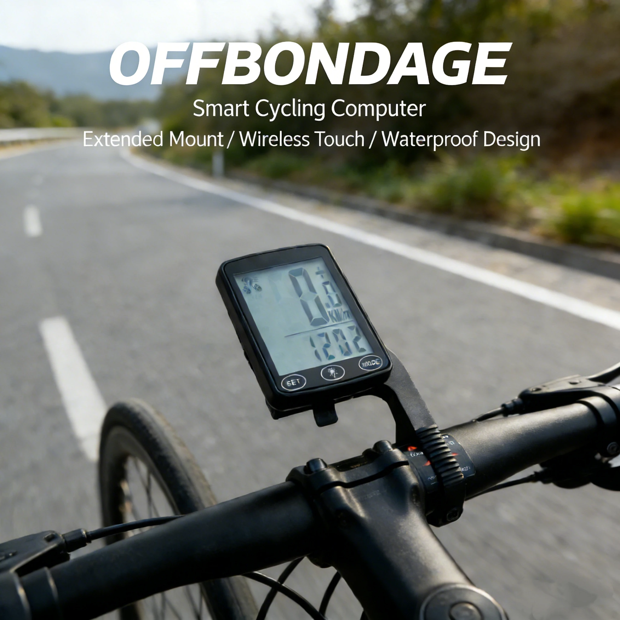 Ordinateur de vélo sans fil, écran tactile, compteur de vitesse, capteur de Cadence, Gps, accessoires de vélo