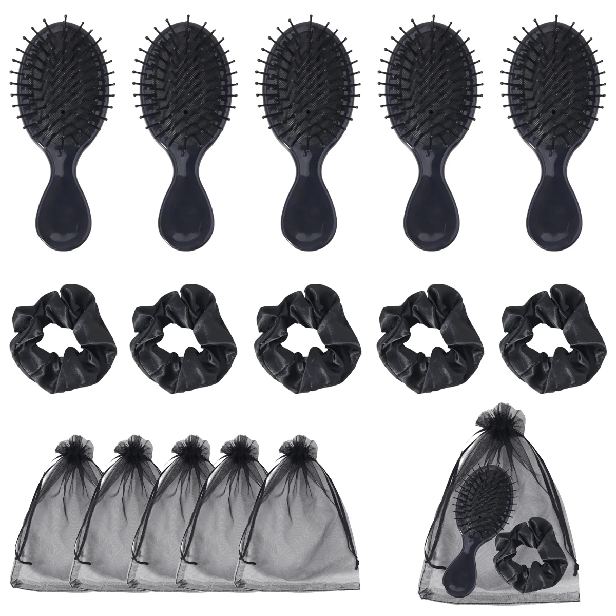 مجموعة ملابس النوم للحفلات الليلية، بما في ذلك مشط...