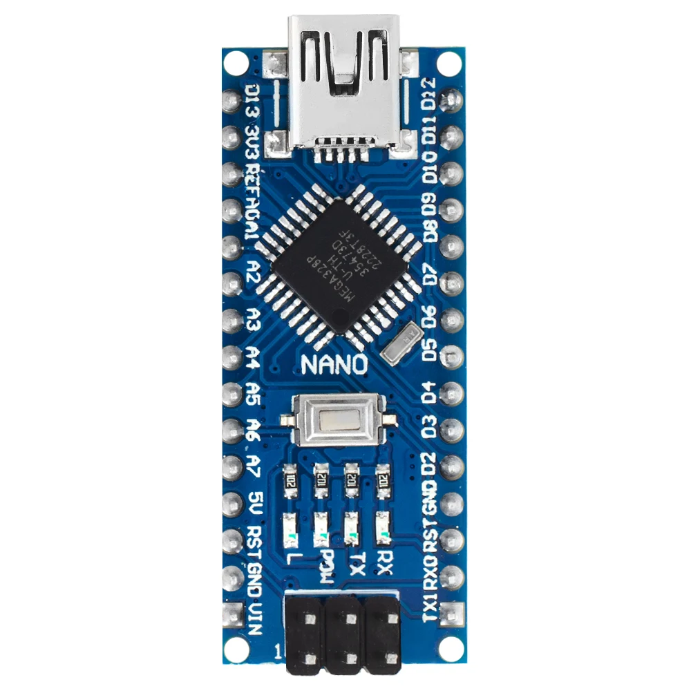 Typ-c Micro Mini USB Nano 3.0 mit Bootloader kompatiblen Controller für Arduino CH340 USB-Treiber 16 MHz Original IC ATMEGA328P – Detail 29