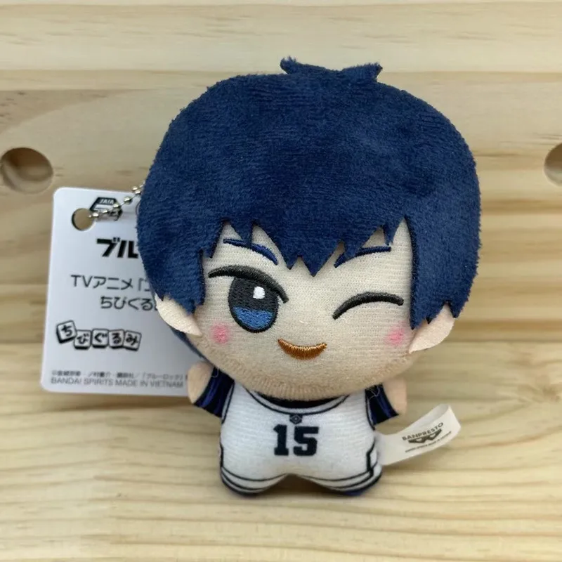 thumbnail image 1 of 10cm New Blue Lock Plush Pendant KeyChain Isagi Yoichi Nagi Seishiro Mikage Reo Rin Itoshi Itoshi Sae Action Doll Toy Bag Gift, 1 of 5