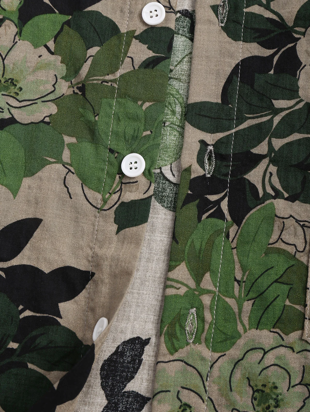 ZAFUL Flowers Pattern Short Sleeves Shirt