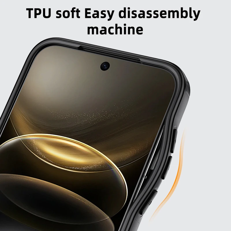 Frosted Hard PC Shockproof Camera Protection Translucent Phone Case