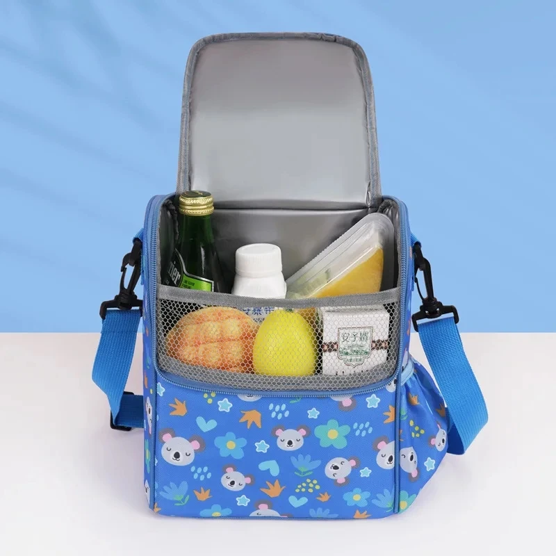 Vibrant Insulated Kids Lunch Bag for School & Outdoor Adventures