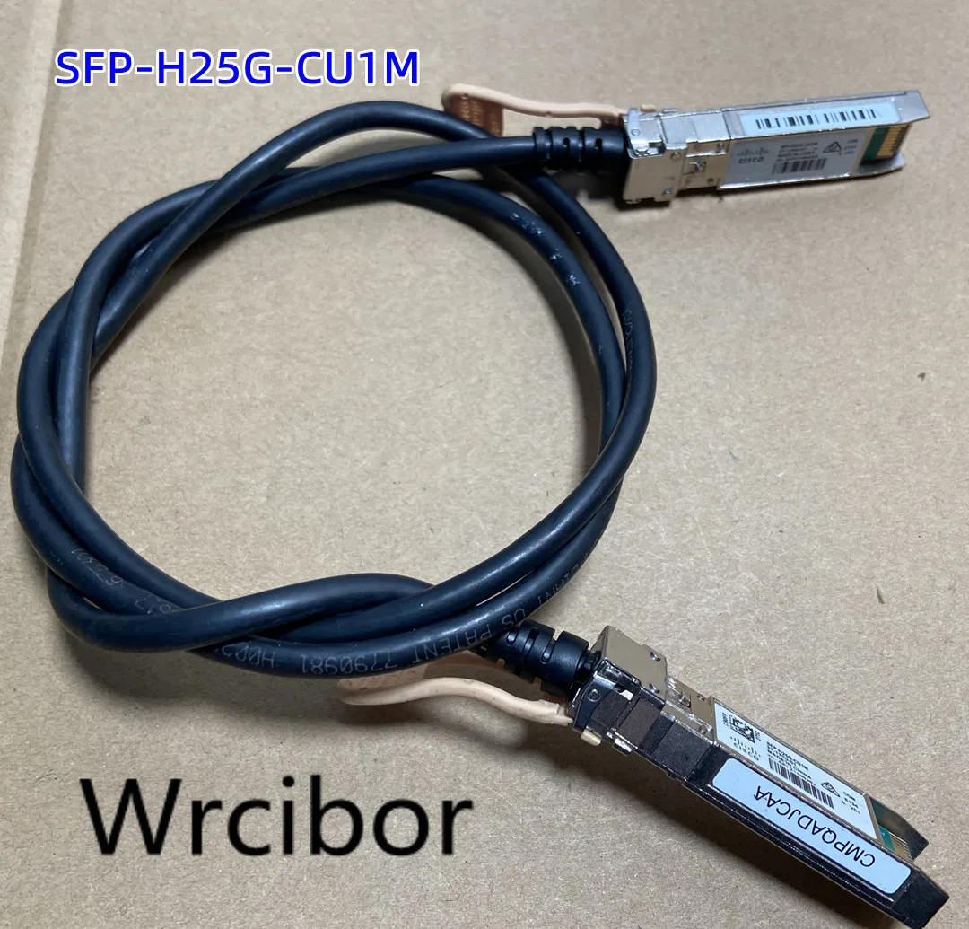 

Б/у Пассивный кабель Cisco SFP-H25G-CU1M 25G SFP28 DAC