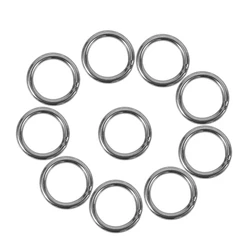 M4 X 30Mm Stainless Steel Strapping Welded Round O Rings 30 Pcs