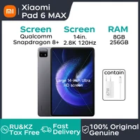 Xiaomi Tablet Xiaomi Pad 6 Max14 Snapdragon 8+ 2.8K 120Hz Eight speakers 10000mAh Battery 67W Fast Charger Dolby AtmosTablet PC 1