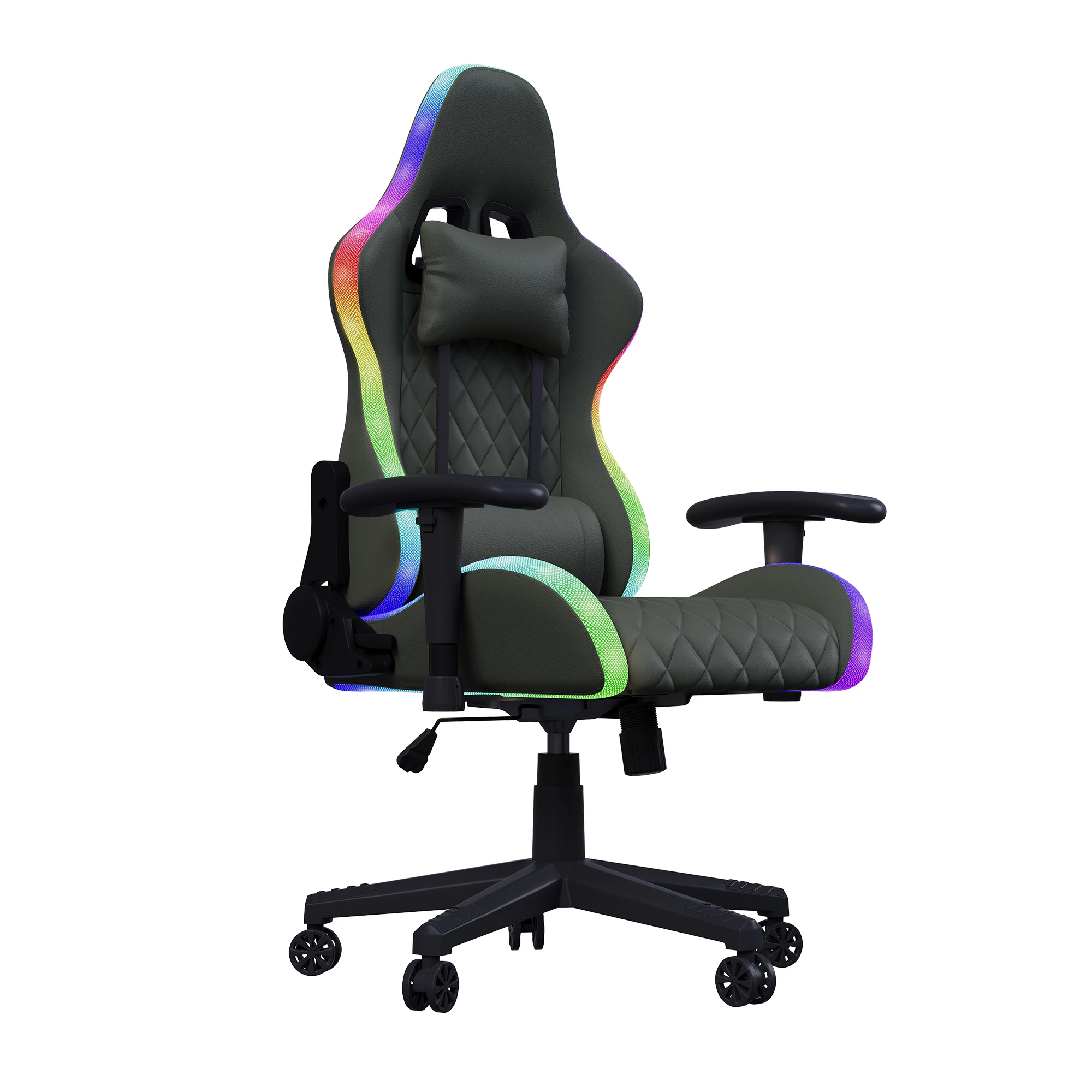 Krzesło gamingowe Rosahqnda RGB z EU za $103.32 / ~385zł
