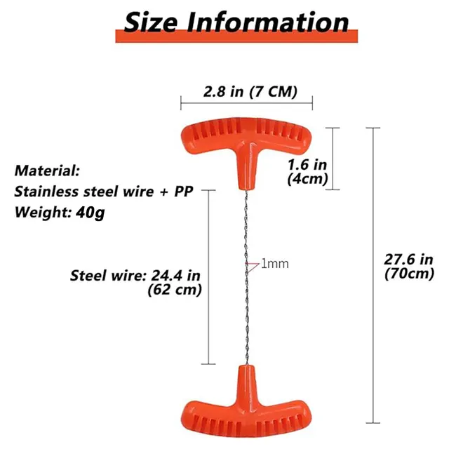 Stainless Steel Pocket Wire Saw 2