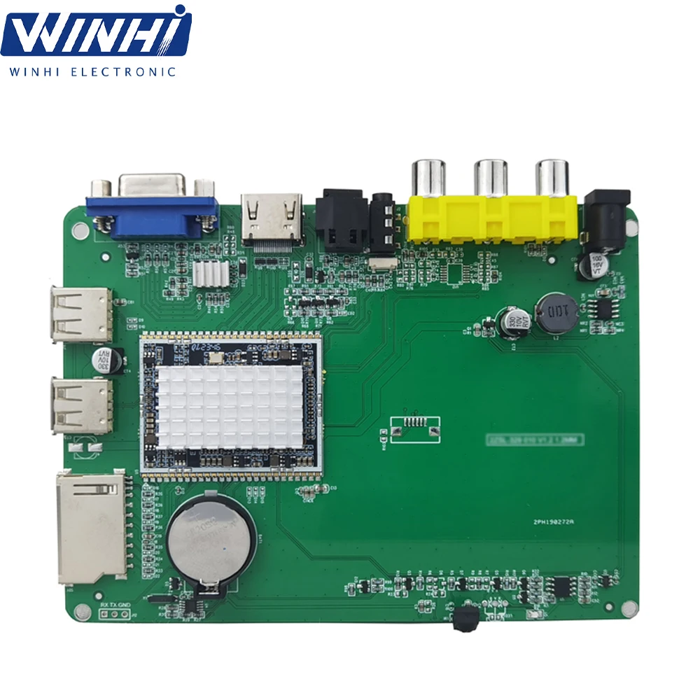 1080P HD-MI VGA CVBS Output Auto Loop Play video seamless switch media player board