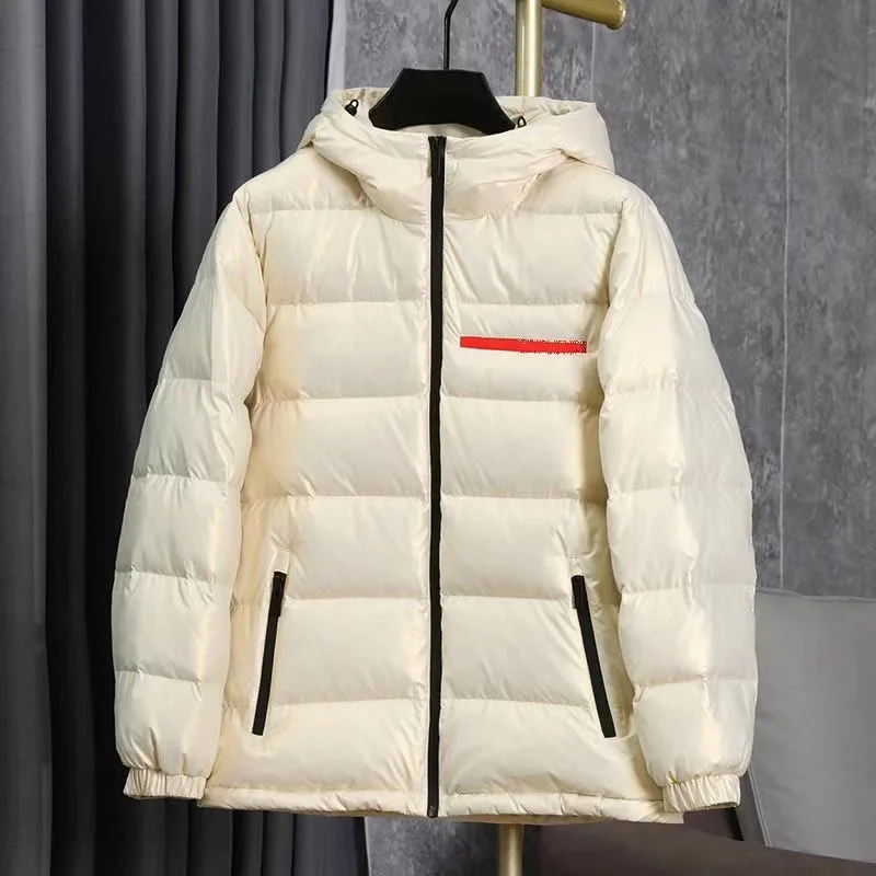 

2023 Winter Coat Women Comfort Puffy Down Jacket Loose Bread Clothing Men and Women's Casual Hooded Short Thick Down Jacket
