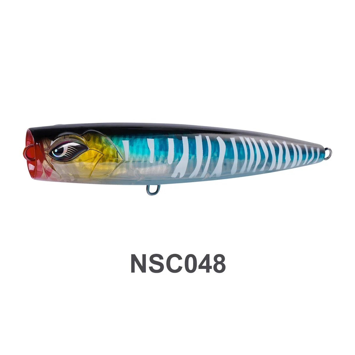 Leurre De Surface Noeby Popper 165 Mm 68 G – Topwater Pour Thons – 4 Hameçons