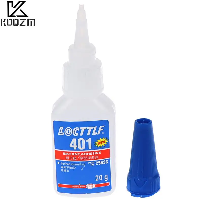 

1PCS 20g Loctite 401 Instant Adhesive Bottle Stronger Super Glue Multi-Purpose