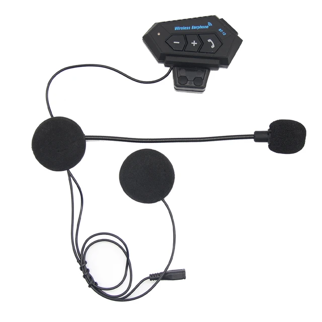 Casque Bluetooth Pour Moto, Casque, Kit D'Appel Mains Libres Sans Fil,  Stéréo, Anti-Interférence, Étanche