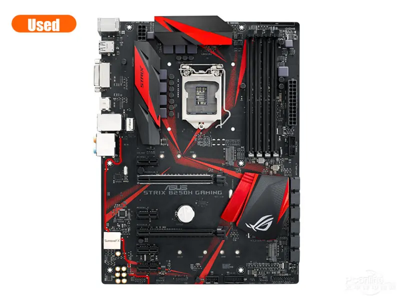 Motherboard ASUS ROG STRIX B250H GAMING LGA1151 7th 6th generation Core i7 i5 i3 Pentium Celeron