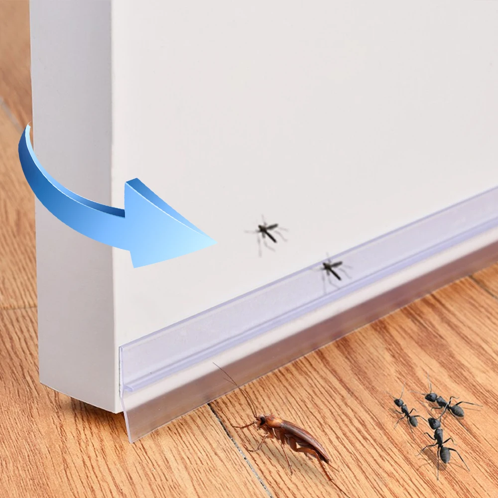 5m Window Door Bottom Seal Strip Noise insulation Windproof Dust Weather strip door Windshield Sealing Tape home appliance door seal strip sealing strip tape window seal strip sealing strip rubber seal strip rubber door weatherstripping door weatherstripping silicone seal strip