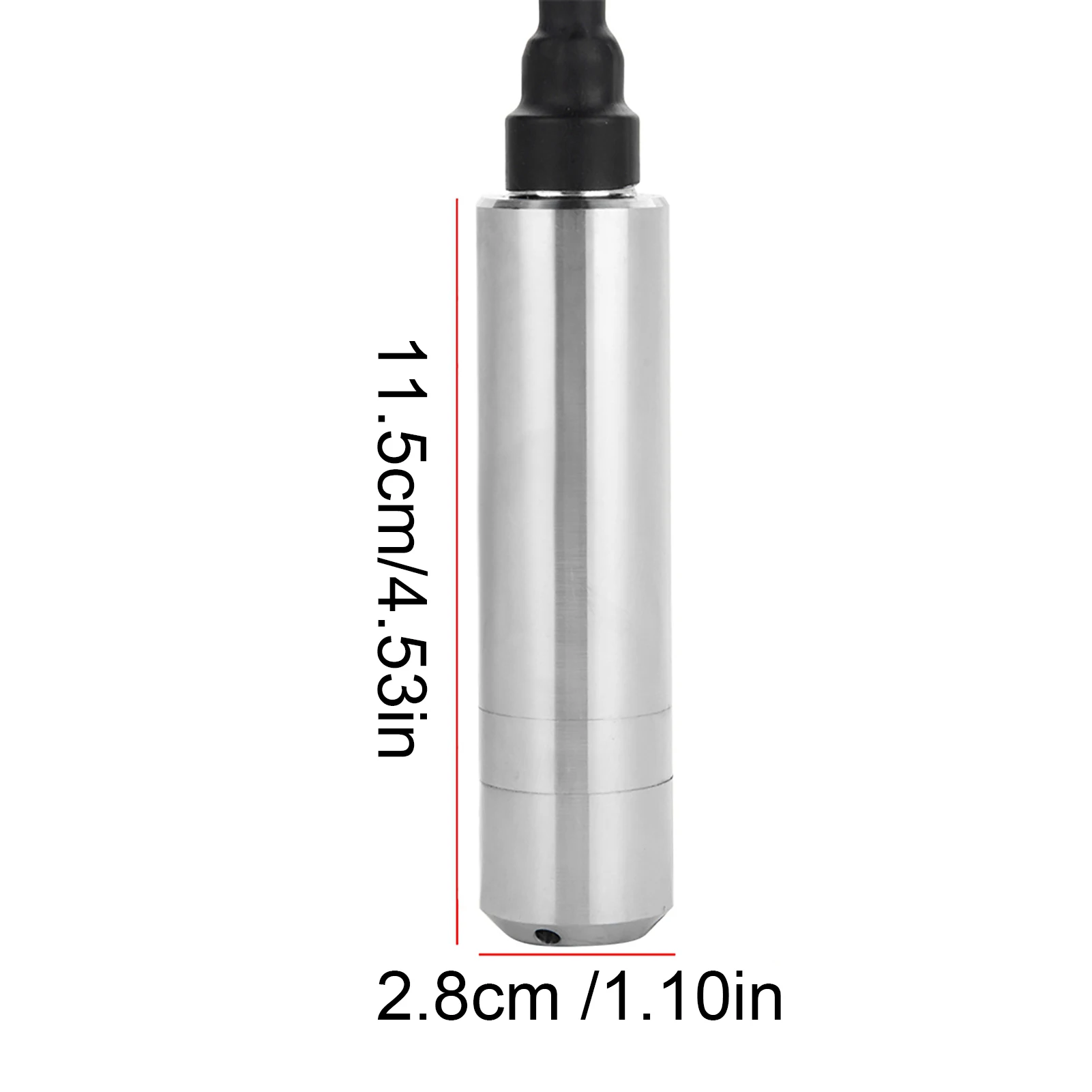 Liquid Level Sensor DC24V 4-20mA Throw in Type Liquid Level Sensor For Detecting 0-5m Range Depth Stainless Steel liquid level sensor