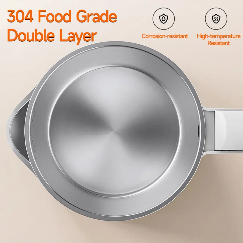 Xiaomi Electric Kettle N1 1500W 1.5L Double Layer Integrat Fast Boil Anti-dry Protect Temperature Control Water Tea Coffee Pot 4