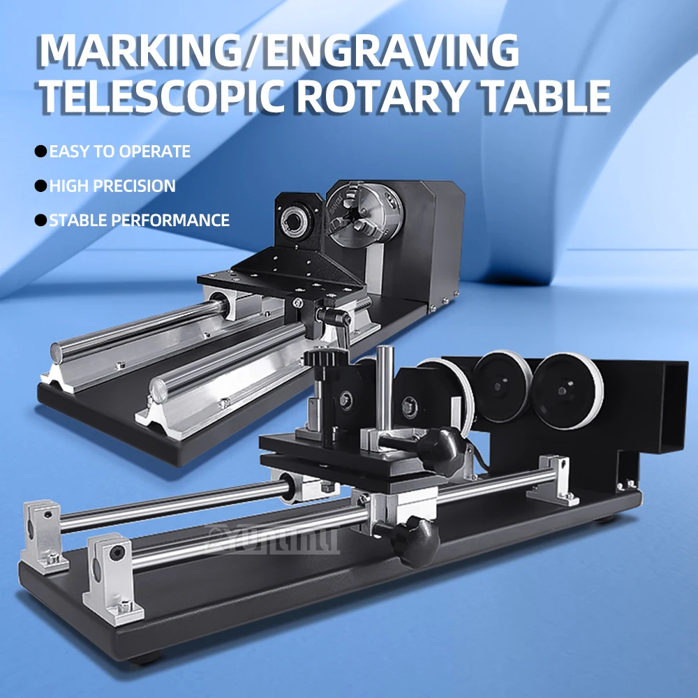 Anisotropic Assisted Laser Engraving Machine with Rotary Table Chuck ...