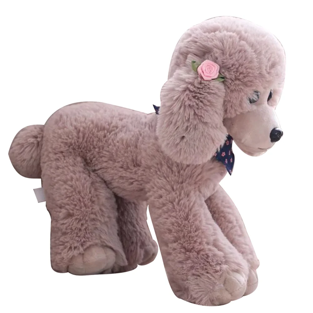 

Плюшевая игрушка собака для украшения, Мягкое Животное, детский пудель, ПП хлопок, девочка