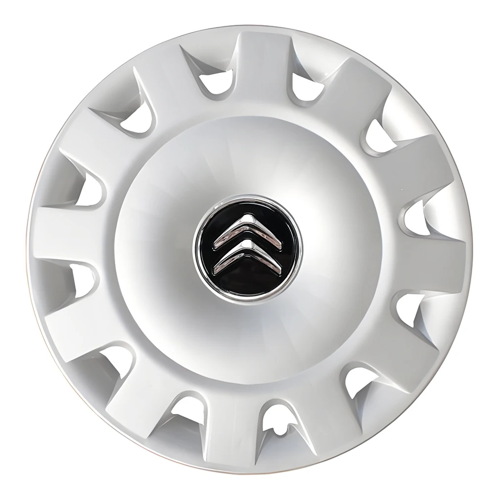 Wheel Hub Covers 4Pcs 60MM Wheel Center Cap Replacement for Citroen C1 C3 C4 DS3 Most Models